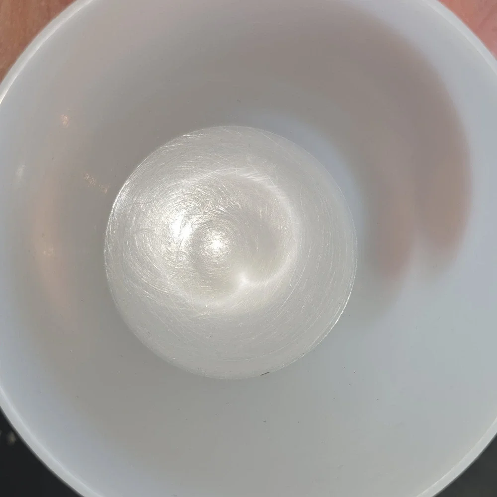 Vintage Tupperware Servalier Small Bowl 732-4 with‎ Lid 733-20 White Cream USA